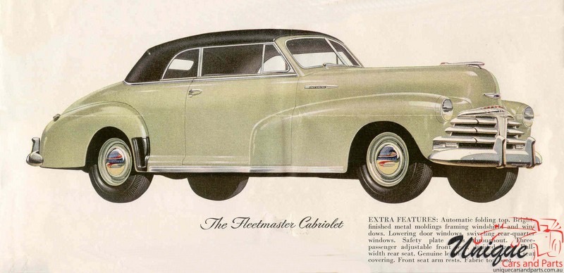 1948 Chevrolet Brochure Page 12